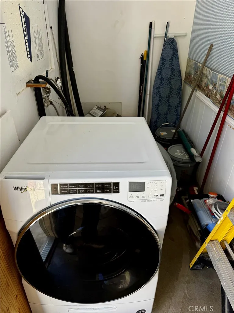 Washer/Dryer room.