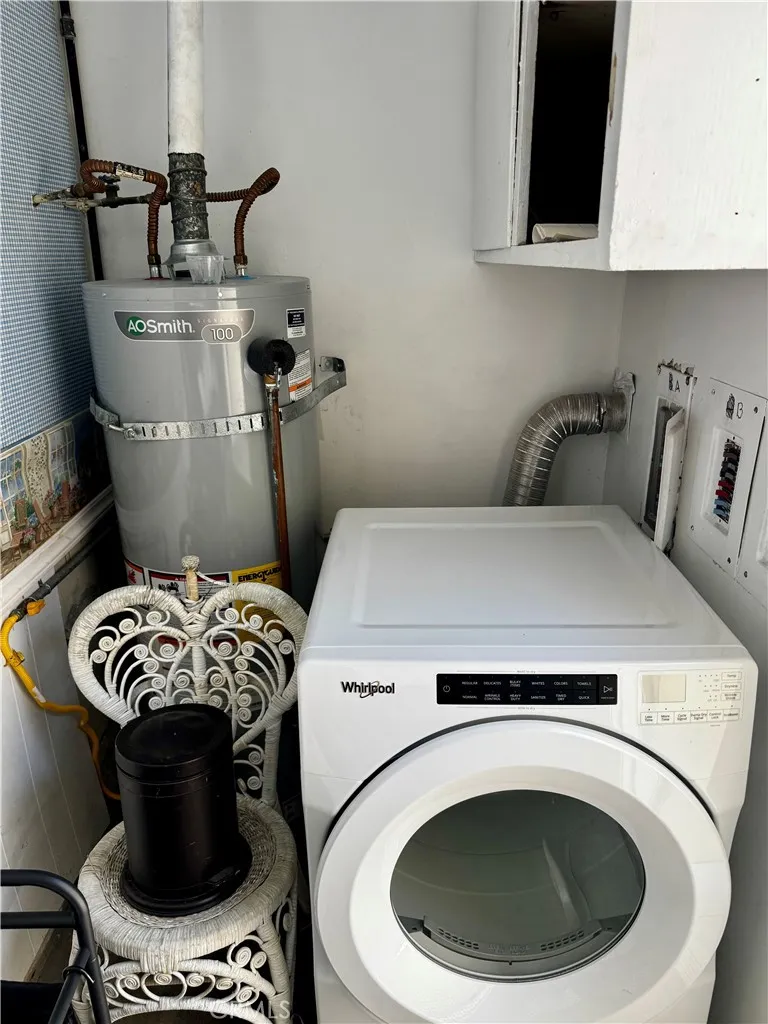 Washer/Dryer room.