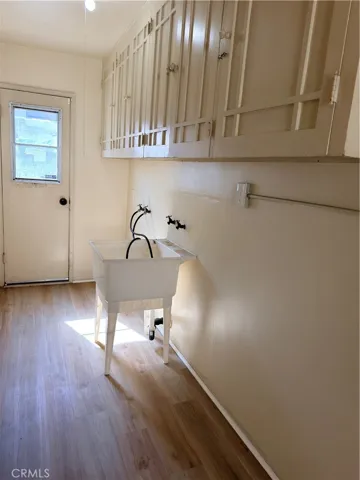 Private laundry room