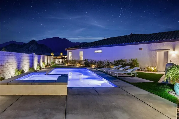 Night pool