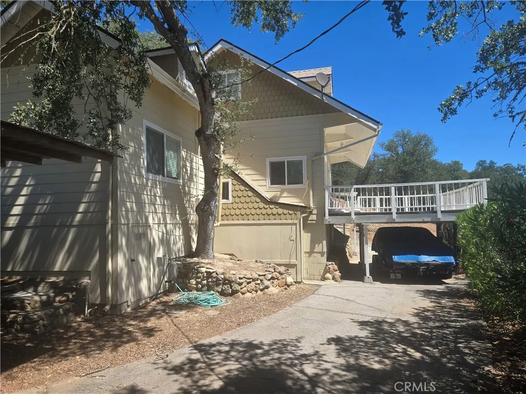 Parking under the deck