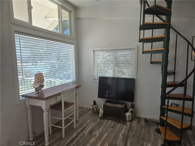 Staircase to loft