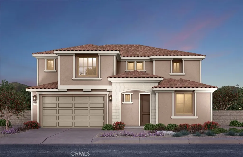 This illustration is a rendered interpretation of the floor plan.