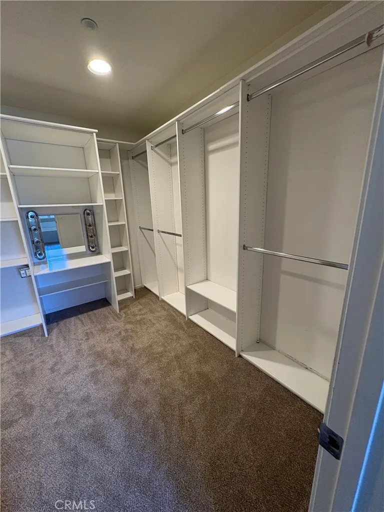 Left side of primary closet