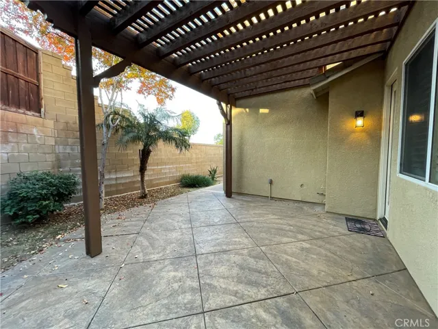 Back patio
