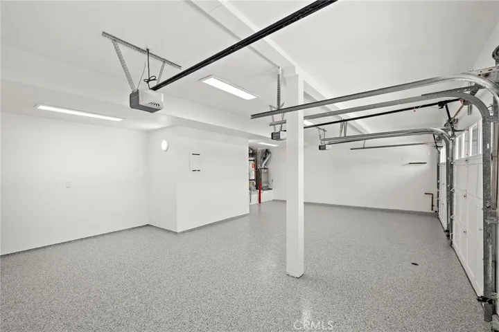 Epoxy finished garage