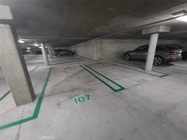 2 subterranean parking spaces
