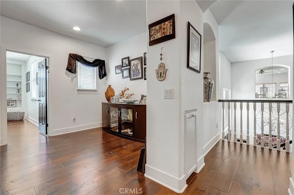 Upstairs area off bedroom and laundry chute.