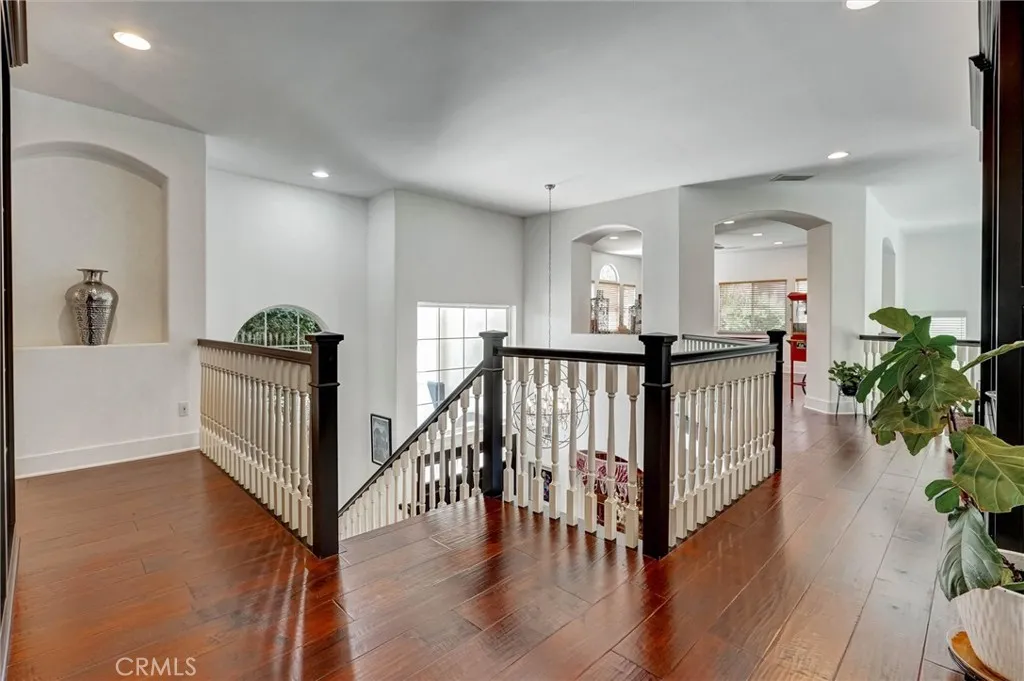 Upstairs landing area