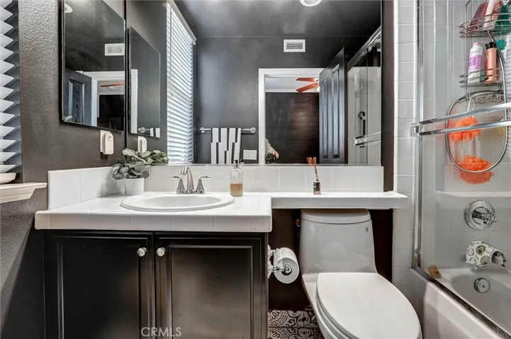 downstairs bedroom bathroom