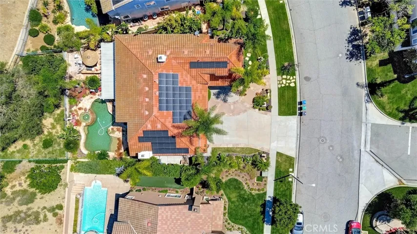 Solar Panels, situated on wide quiet streets.