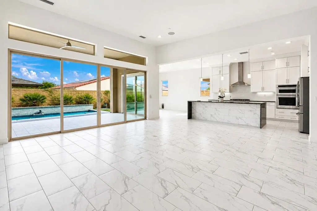 Indoor Pool Kitchen Greatroom