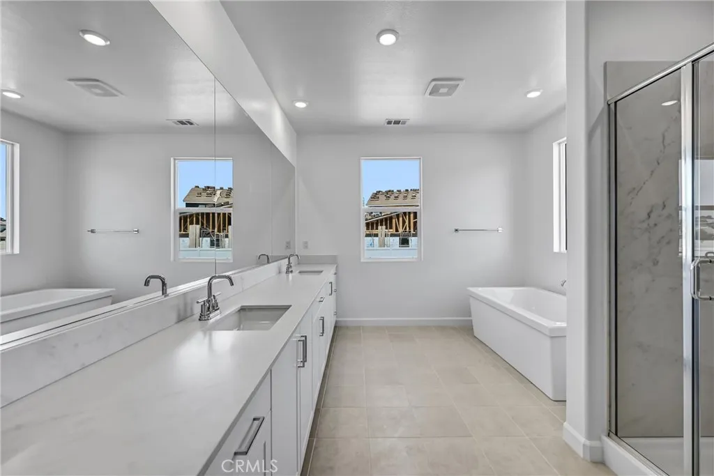 Primary bathroom with soaking tub Primary bathroom with soaking tub