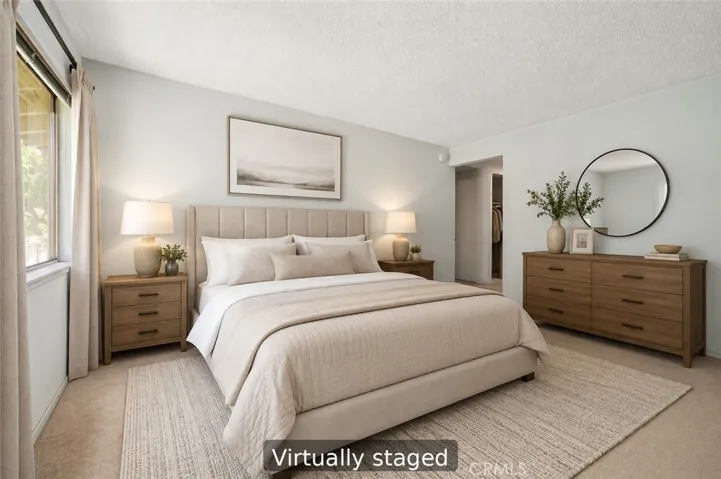 Virtually staged