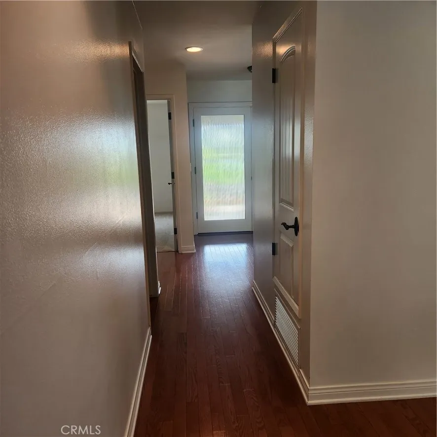 Hallway leading to front door