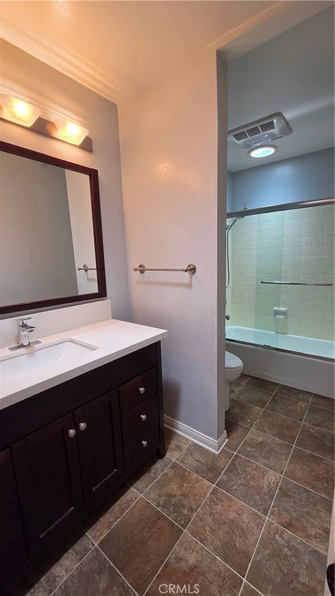 Full hall bath - brand new counter and fixtures