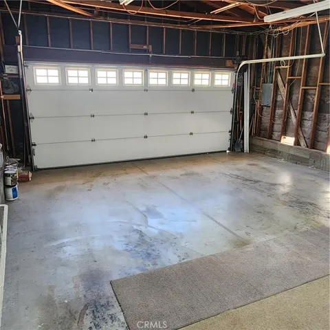 Spacious 2 car garage