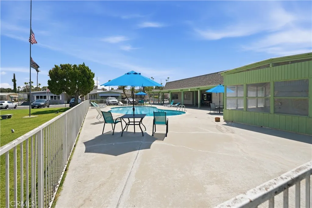 Community pool area