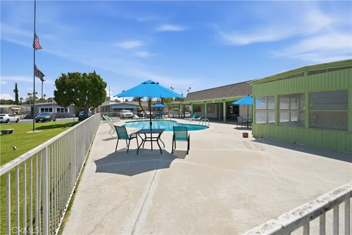Community pool area