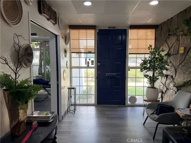 view to front door
