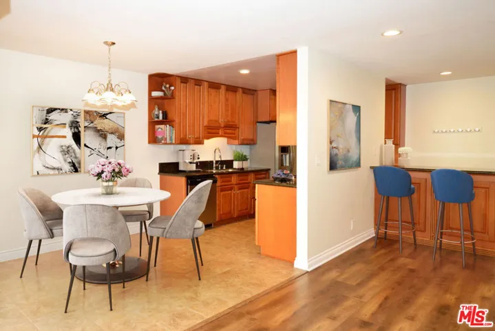 Virtually Staged Dining Area