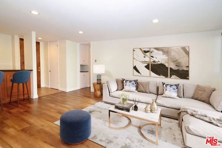 Virtually Staged Living Room