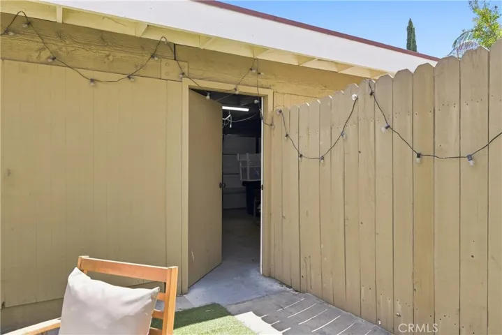 Garage entry