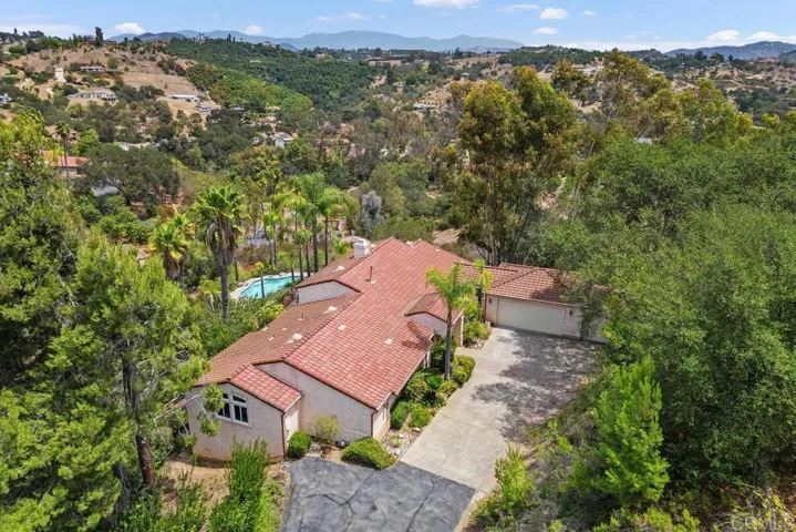 Overhead of the 2 acre homesite