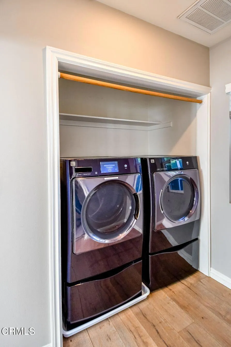 washer and dryer
