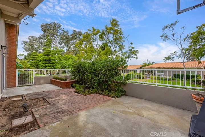 Patio and Greenbelt with Walking Paths