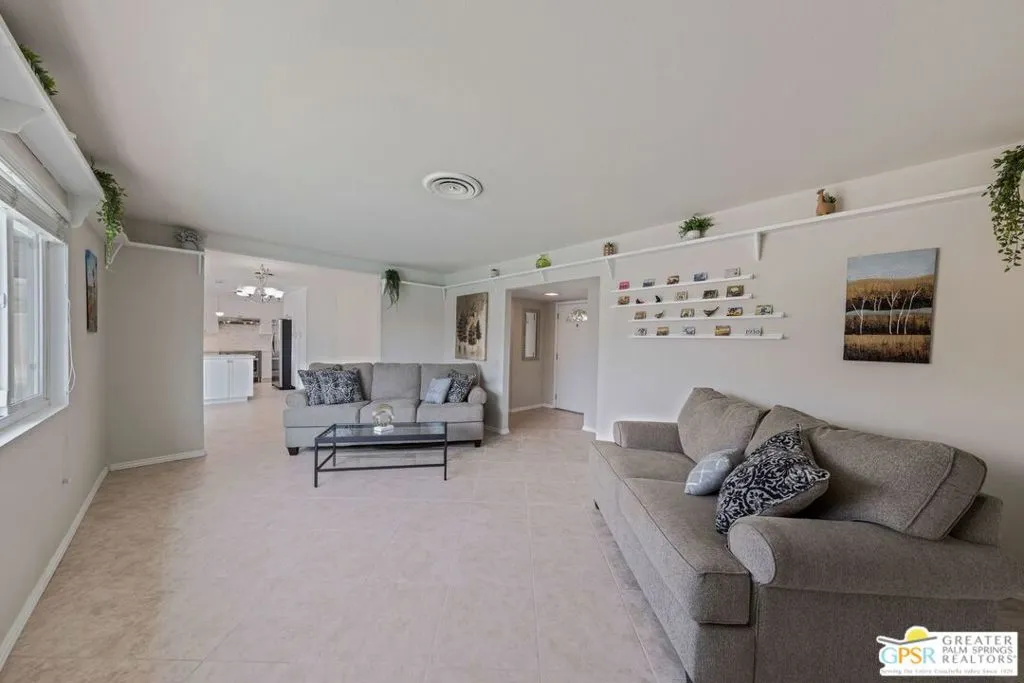 Living Area opens to Dining Ar