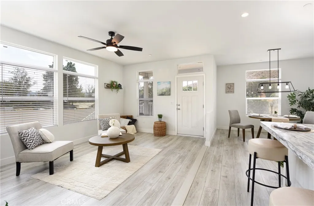 Spacious open concept