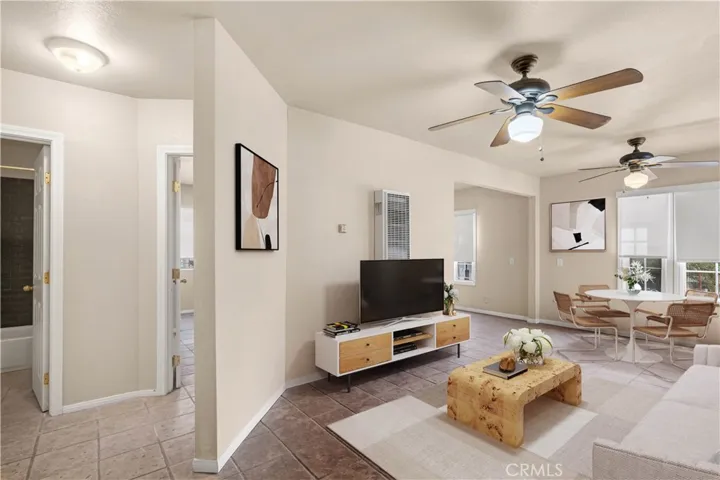 Hallway / Living Room/ Dining Room (Digitally Staged)