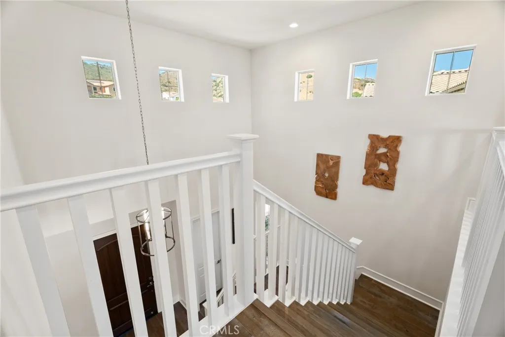 Top of stair to landing