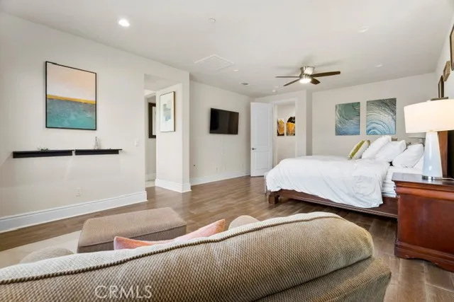 Master bedroom entry