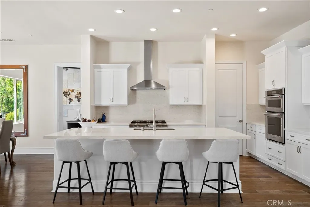 kitchen from living