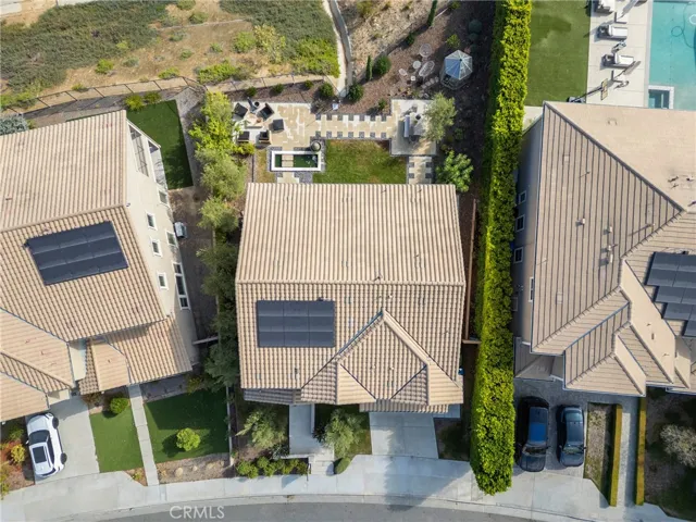 arial view