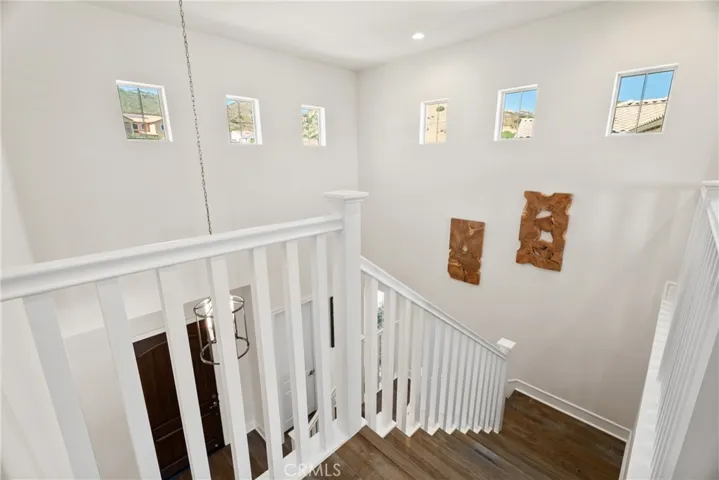 Top of stair to landing