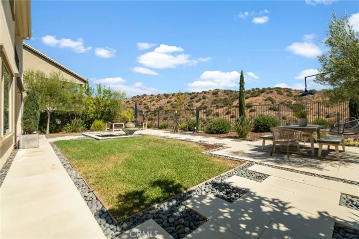 backyard from house corner