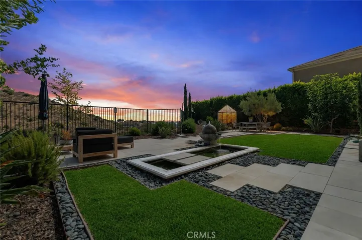 Backyard Evening