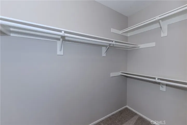 Primary closet