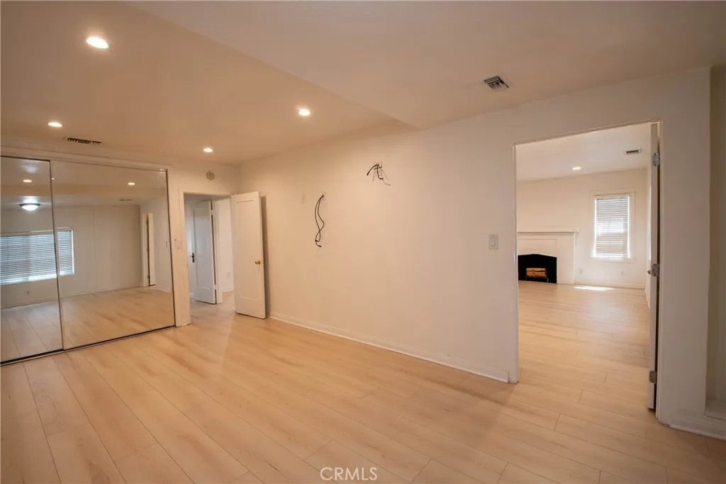 Expansive primary suite with flexible space for a sitting area or home office or nursery.