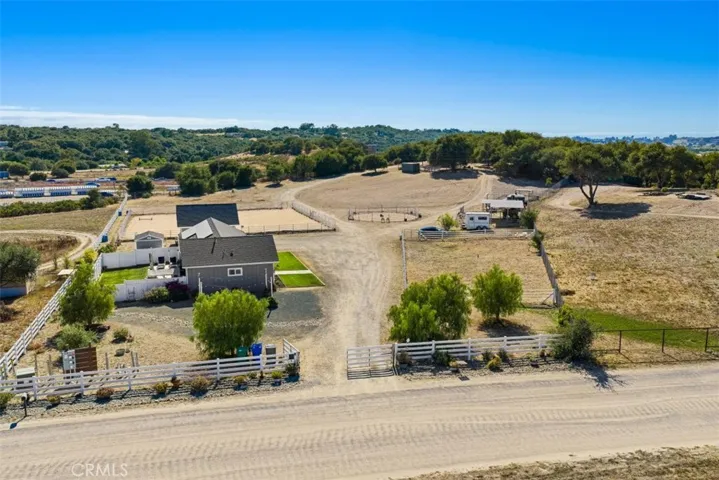 aerial view bottom of property