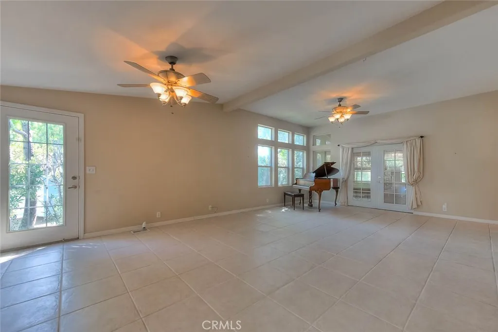 Living Room with High Ceilings!