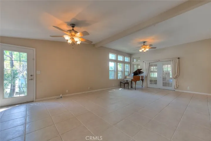 Living Room with High Ceilings!