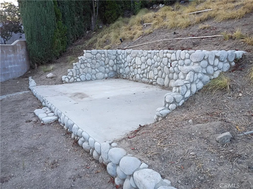 dedicated above-ground spa area dedicated above-ground spa area