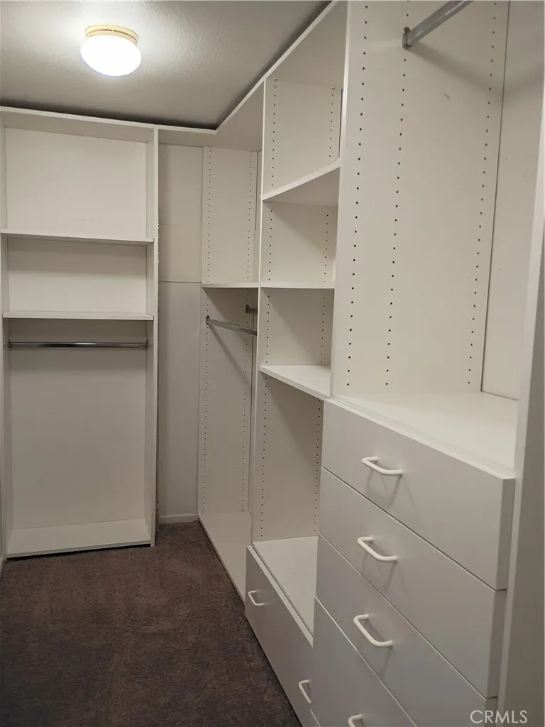Master walk-in closet Master walk-in closet