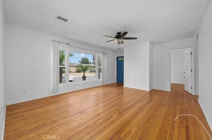 Entry and Living Room in front house!