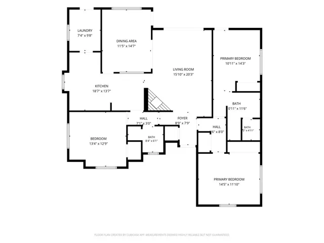1812 W Riverside Floor plan