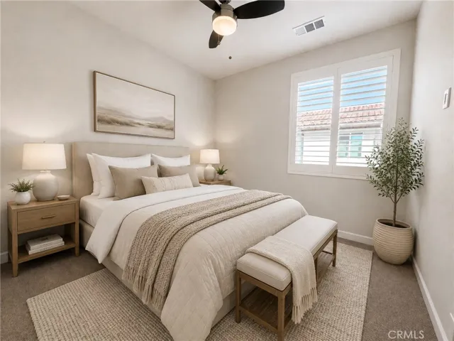 Virtually Staged-Secondary Bedroom #3  on 3rd level